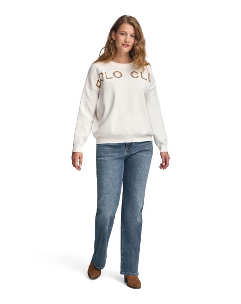 Ecru trui Jean-Philippe