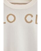 Ecru trui Jean-Philippe