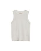 Pierre ecrufarbener ärmelloser Pullover