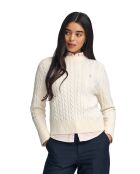 Ecru trui Jean-Michel