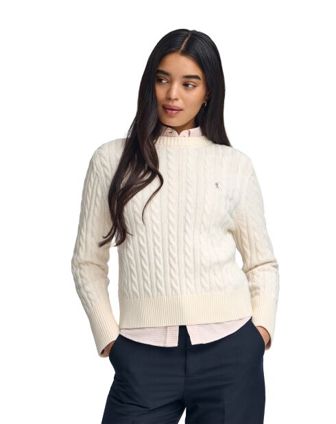 Jean-Michel ecrufarbener Pullover