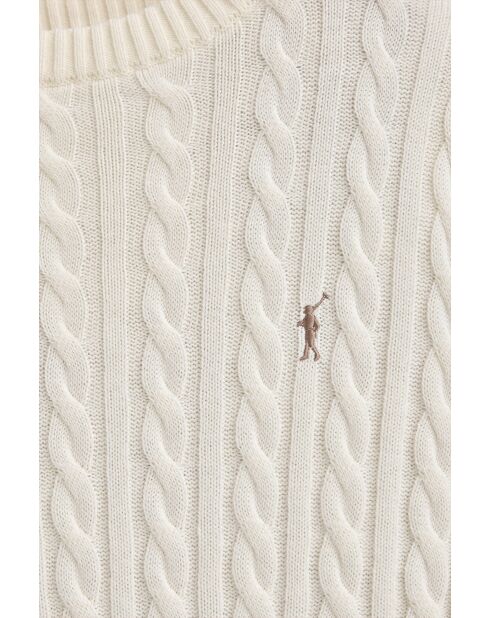 Jean-Michel ecrufarbener Pullover