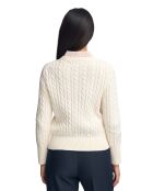 Ecru trui Jean-Michel