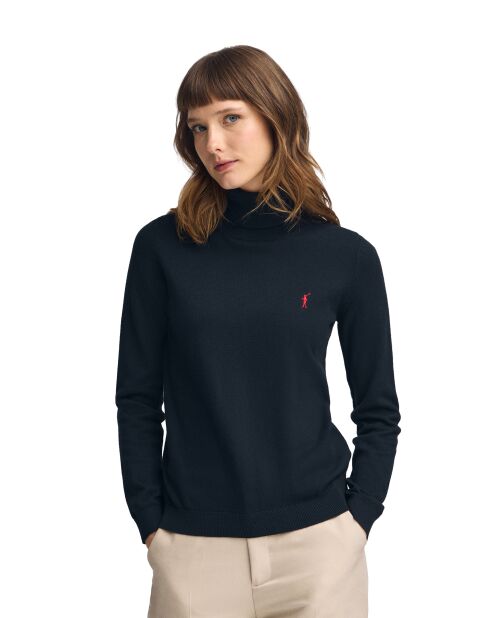 Marineblauwe trui Jean-Paul