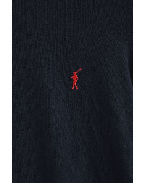 Marineblauwe trui Jean-Paul