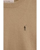 Pull Yanis brun clair