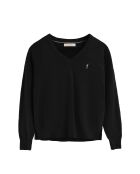 Jean-Pierre schwarzer Pullover