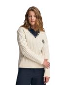 Ecru trui Jean-Charles