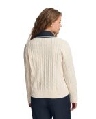 Ecru trui Jean-Charles