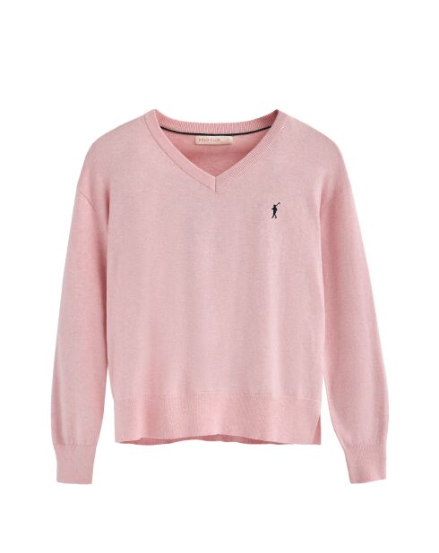 Jean-François Vigore roze trui