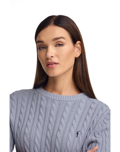 Jean-Sébastien Pullover pastellblau