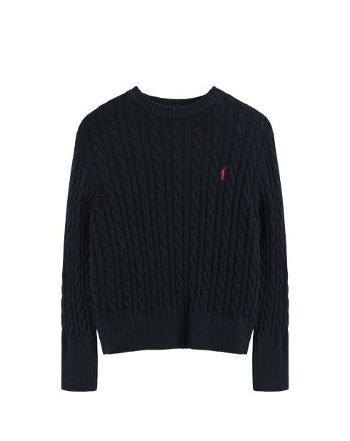 Marineblauwe trui Jean-Louis