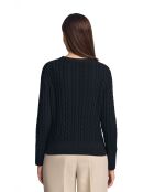 Marineblauwe trui Jean-Louis