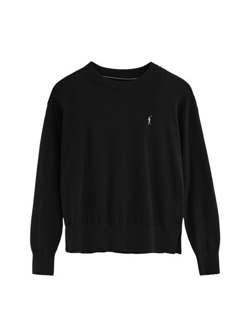 Jean-Marc schwarzer Pullover