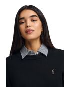 Jean-Marc schwarzer Pullover