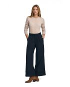 Marineblauwe broek Farès