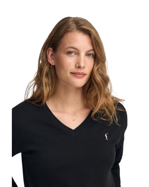 Zoran schwarzer Pullover