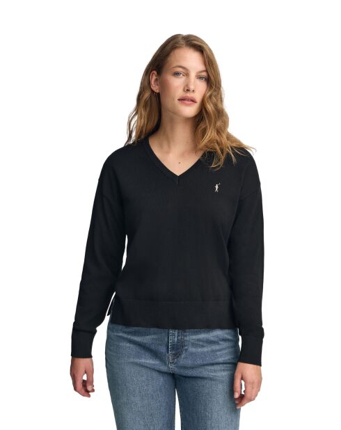 Zoran schwarzer Pullover