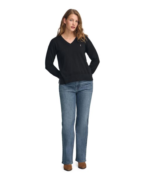 Zoran schwarzer Pullover