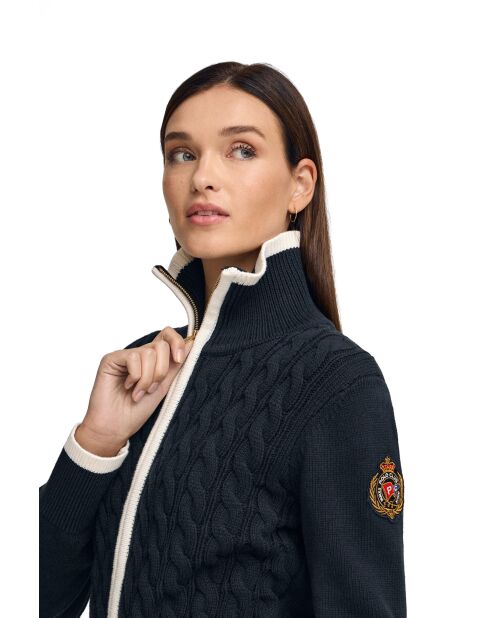 Chaleco azul marino Jean-Gabriel