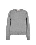 Grijze gemêleerde trui van Jean-Marie