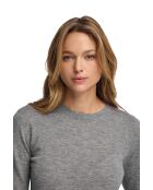 Grijze gemêleerde trui van Jean-Marie