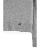 Grijze gemêleerde trui van Jean-Marie