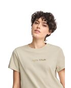 S-S Zoé beige t-shirt