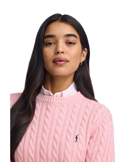 Jersey rosa de Jean-Christophe Vigore