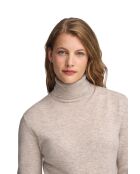 Beiger melierter Pullover von Jean-René