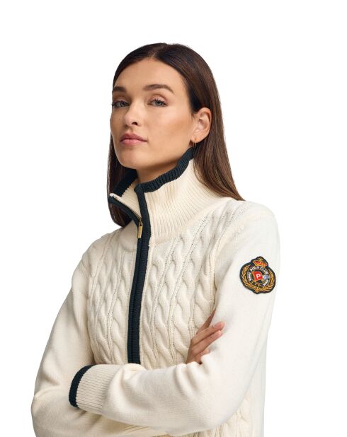 Ecru vest Jean-Henri