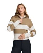 Jean-Daniel trui lichtbruin - ecru