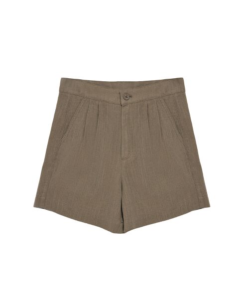 Taupefarbene Shorts Delphine