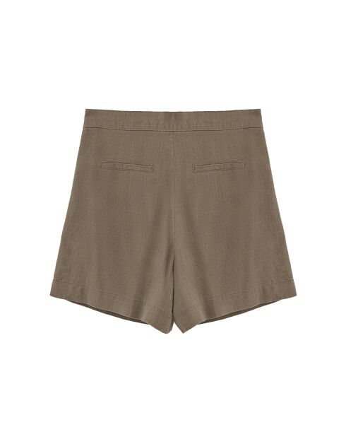 Taupefarbene Shorts Delphine