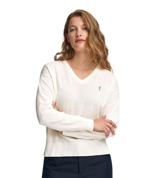 Pull Brice ecru