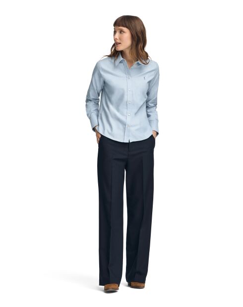 L-S Niels hemelsblauw shirt