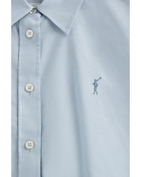 L-S Niels hemelsblauw shirt