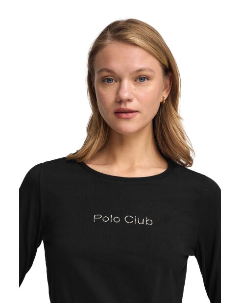 Camiseta negra L-S Chérif