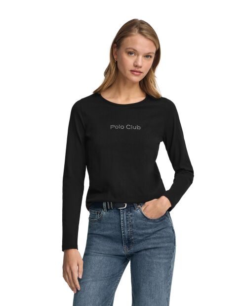 Camiseta negra L-S Chérif