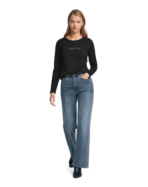 Camiseta negra L-S Chérif