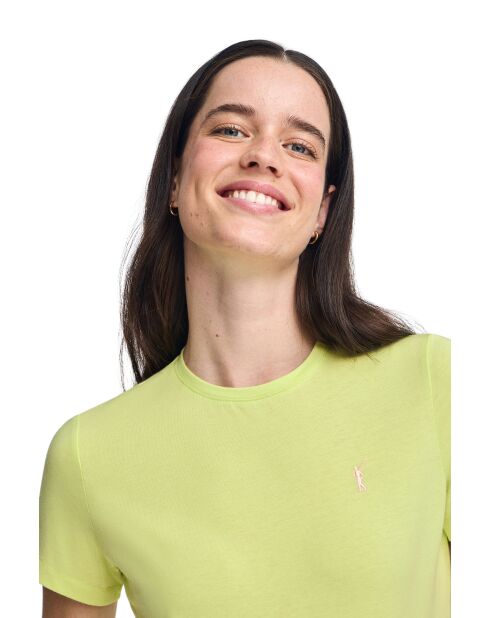S-S Madeleine limoengroen T-shirt