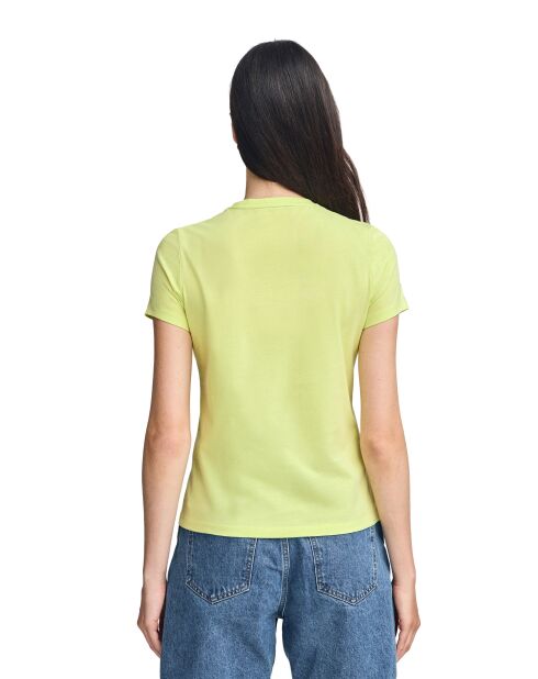 S-S Madeleine limoengroen T-shirt