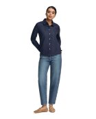 Marineblauw hemd L-S Oscar