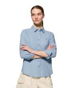 L-S Nicolas hemelsblauw hemd