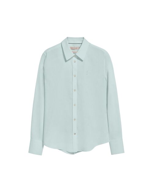 L-S Raphaël blaugrünes Hemd