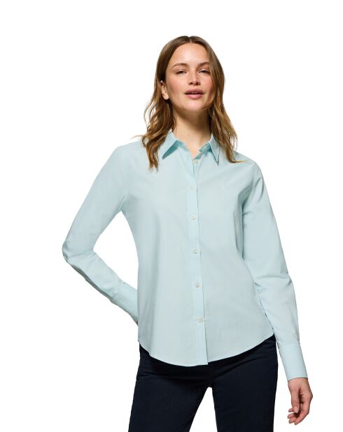 L-S Raphaël blaugrünes Hemd