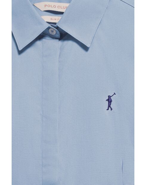 Hemelsblauw L-S Tom shirt