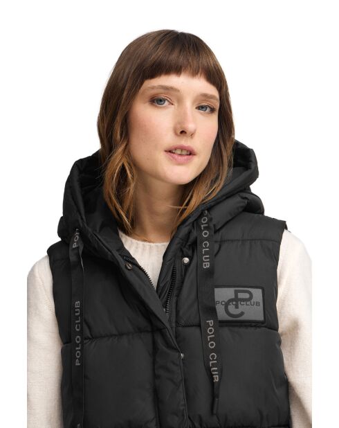 Doudoune sans manches Côme noire