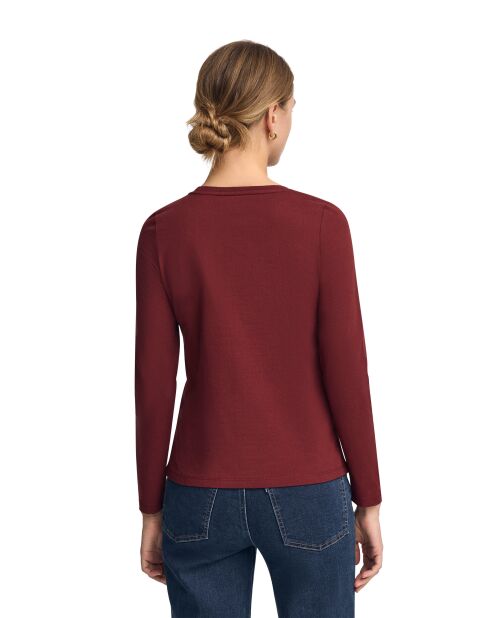 L-S Ali Granat-T-Shirt