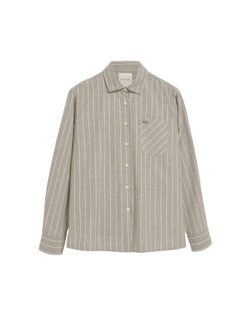 L-S Clara beige hemd